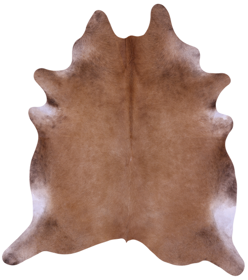 Light Brown Natural Cowhide Rug - X-Large 7' 6