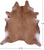 Light Brown Natural Cowhide Rug - X-Large 7' 6"H x 6' 10"W