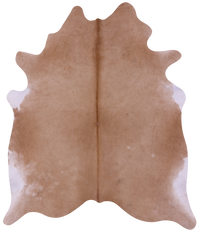 Thumbnail for Light Brown Natural Cowhide Rug - X-Large 7' 4