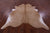 Light Brown Natural Cowhide Rug - X-Large 7' 4"H x 6' 5"W