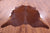 Brown Natural Cowhide Rug - X-Large 7' 1"H x 7' 1"W