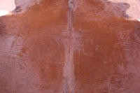 Thumbnail for Brown Natural Cowhide Rug - X-Large 7' 1