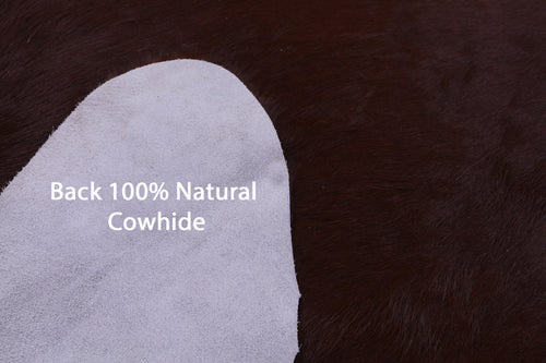 Brown Natural Cowhide Rug - X-Large 7' 1