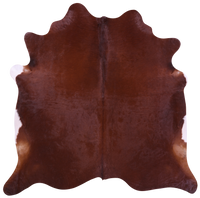 Thumbnail for Brown Natural Cowhide Rug - X-Large 7' 1