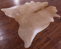 Thumbnail for Beige Natural Cowhide Rug - X-Large 7' 2
