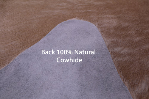Beige Natural Cowhide Rug - X-Large 7' 2
