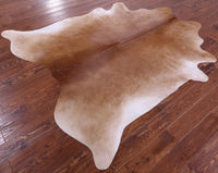 Thumbnail for Light Brown Natural Cowhide Rug - X-Large 7' 3