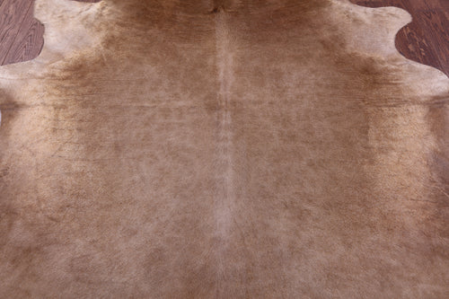 Light Brown Natural Cowhide Rug - X-Large 7' 5