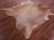 Light Brown Natural Cowhide Rug - X-Large 7' 5"H x 6' 6"W