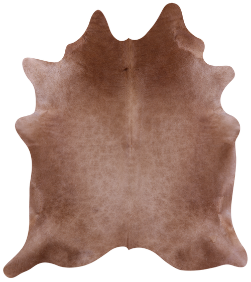 Light Brown Natural Cowhide Rug - X-Large 7' 5