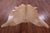 Light Brown Natural Cowhide Rug - X-Large 7' 0"H x 7' 0"W