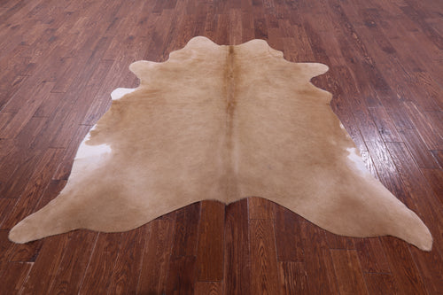 Light Brown Natural Cowhide Rug - X-Large 7' 0