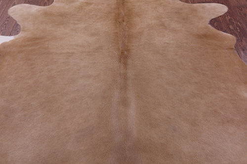 Light Brown Natural Cowhide Rug - X-Large 7' 0