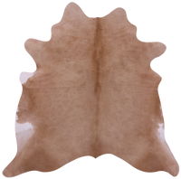 Thumbnail for Light Brown Natural Cowhide Rug - X-Large 7' 0