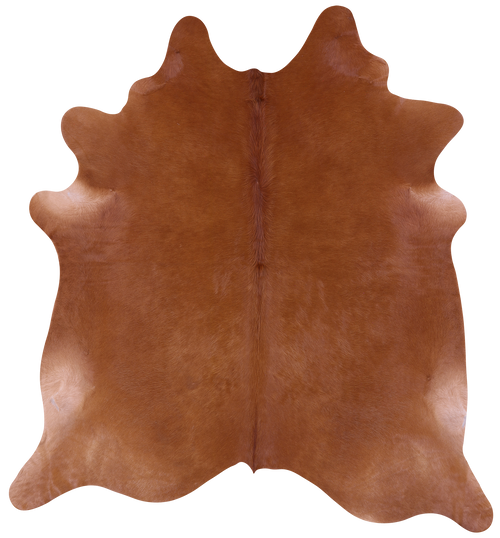 Brown Natural Cowhide Rug - XX-Large 7' 10