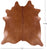 Brown Natural Cowhide Rug - XX-Large 7' 10"H x 7' 5"W