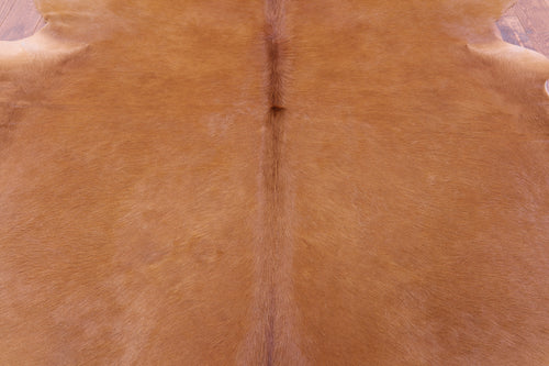 Brown Natural Cowhide Rug - XX-Large 7' 10