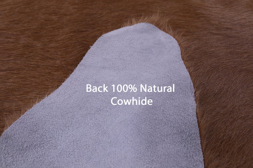 Light Brown Natural Cowhide Rug - XX-Large 7' 10