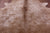 Light Brown Natural Cowhide Rug - X-Large 7' 0"H x 6' 8"W