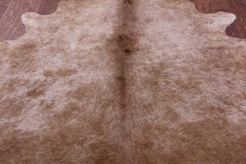 Light Brown Natural Cowhide Rug - X-Large 7' 0