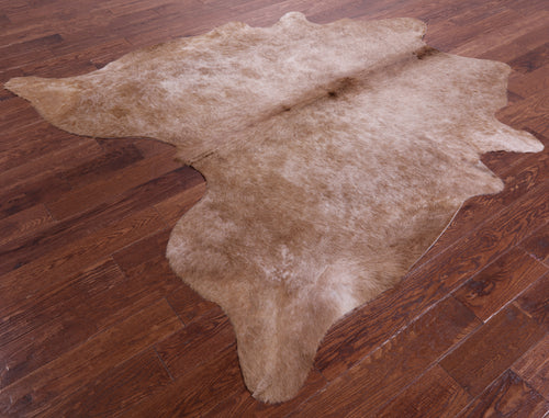 Light Brown Natural Cowhide Rug - X-Large 7' 0