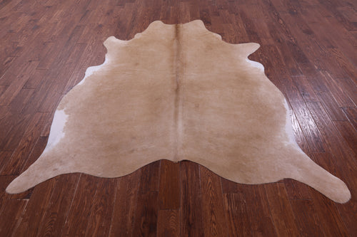 Beige Natural Cowhide Rug - XX-Large 7' 8