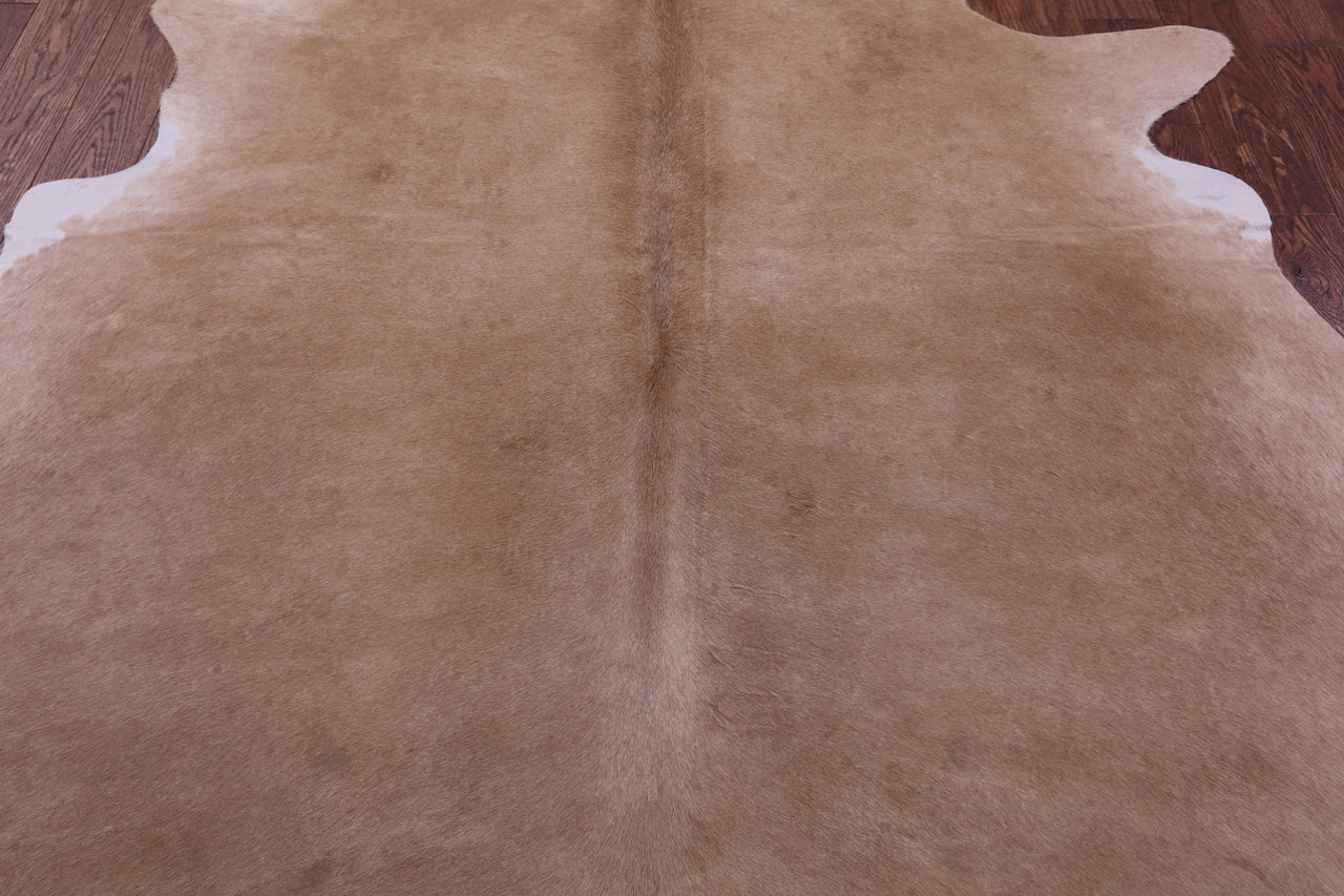 Beige Natural Cowhide Rug - XX-Large 7' 8"H x 6' 9"W
