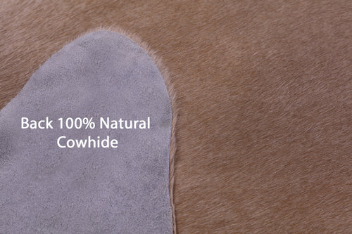 Beige Natural Cowhide Rug - XX-Large 7' 8