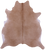 Beige Natural Cowhide Rug - XX-Large 7' 8"H x 6' 9"W