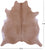 Beige Natural Cowhide Rug - XX-Large 7' 8"H x 6' 9"W