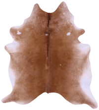 Thumbnail for Light Brown Natural Cowhide Rug - X-Large 7' 5