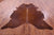 Brown Natural Cowhide Rug - XX-Large 8' 10"H x 7' 8"W