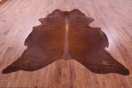 Brown Natural Cowhide Rug - XX-Large 8' 10