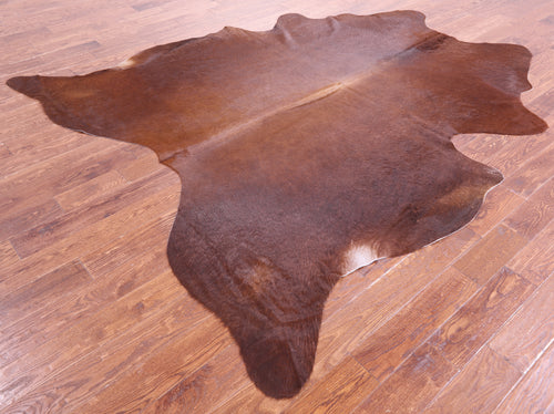 Brown Natural Cowhide Rug - XX-Large 8' 10