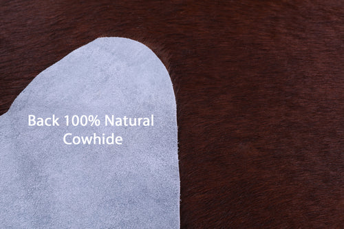 Brown Natural Cowhide Rug - XX-Large 8' 10