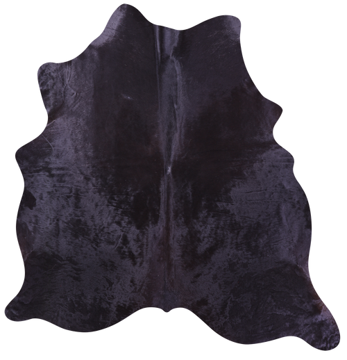 Black Natural Cowhide Rug - X-Large 7' 0