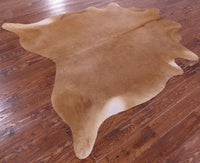 Thumbnail for Brown Natural Cowhide Rug - X-Large 7' 0