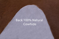 Thumbnail for Brown Natural Cowhide Rug - X-Large 7' 0