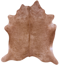 Thumbnail for Light Brown Natural Cowhide Rug - X-Large 7' 2