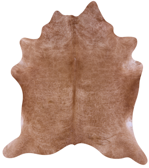Light Brown Natural Cowhide Rug - X-Large 7' 2