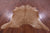 Light Brown Natural Cowhide Rug - X-Large 7' 2"H x 6' 6"W