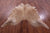 Light Brown Natural Cowhide Rug - X-Large 7' 5"H x 6' 9"W