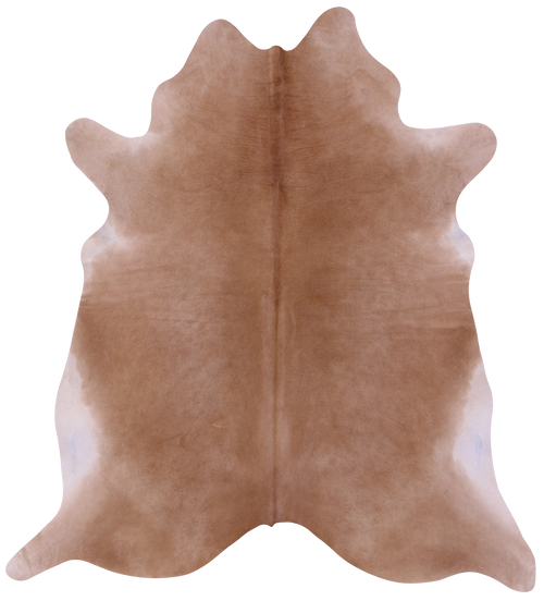 Light Brown Natural Cowhide Rug - X-Large 7' 5