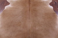 Thumbnail for Light Brown Natural Cowhide Rug - X-Large 7' 5