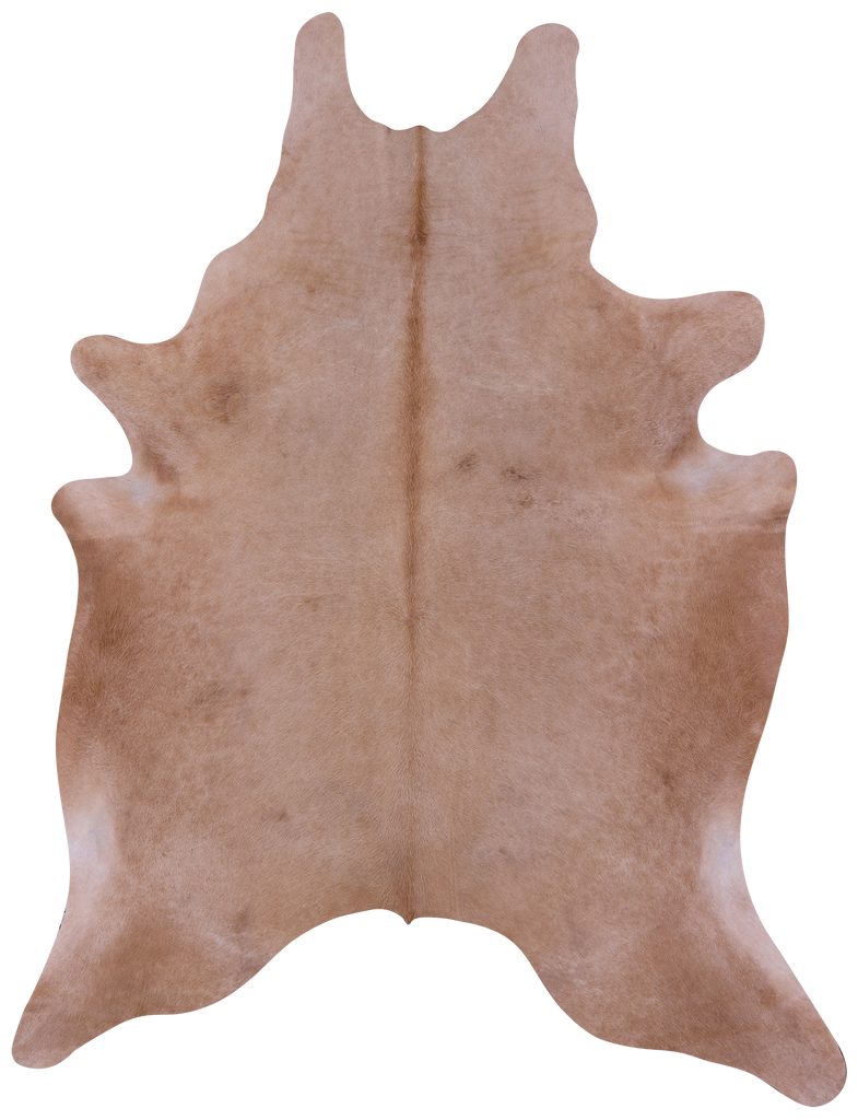 Light Brown Natural Cowhide Rug - XX-Large 8' 4"H x 6' 5"W