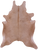Light Brown Natural Cowhide Rug - XX-Large 8' 4"H x 6' 5"W