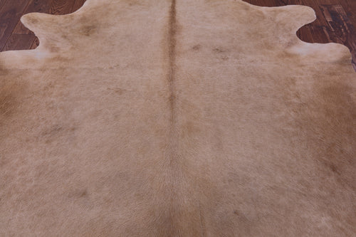 Light Brown Natural Cowhide Rug - XX-Large 8' 4