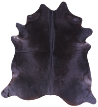 Thumbnail for Black Natural Cowhide Rug - X-Large 7' 3