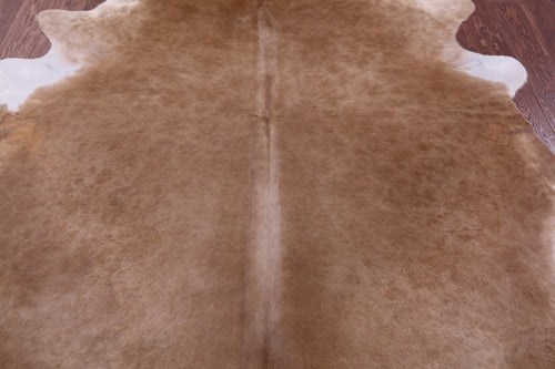 Light Brown Natural Cowhide Rug - XX-Large 8' 3