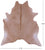Beige Natural Cowhide Rug - XX-Large 8' 4"H x 7' 5"W